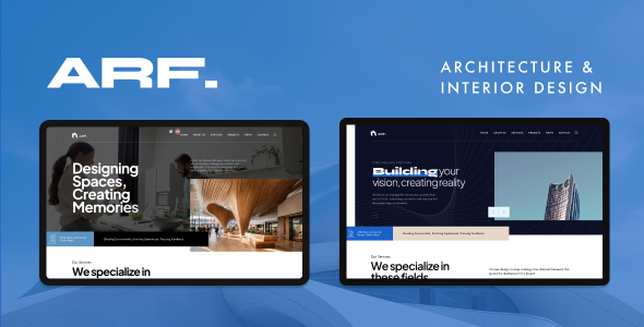 Arf | Architecture & Interior Design WordPress Theme Logo